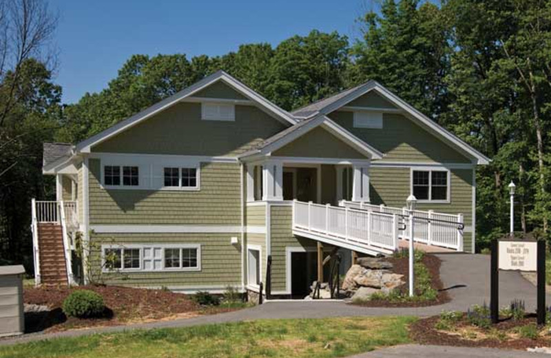 Vacation rental exterior at Wyndham Vacation Resorts Shawnee Village.