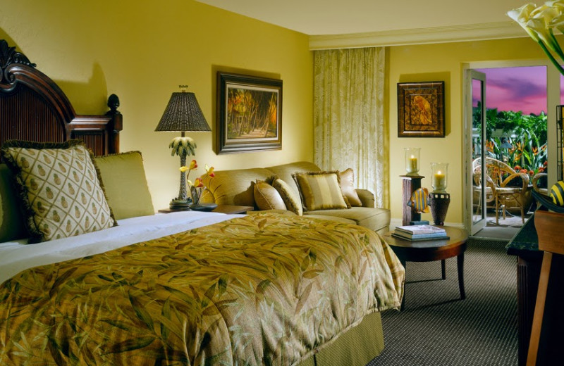 Guest bedroom at The Inn at Key West.