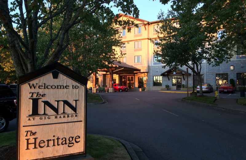 Exterior view of The Inn at Gig Harbor.
