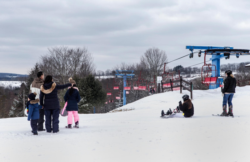 Ski at Villa Roma Resort and Conference Center.