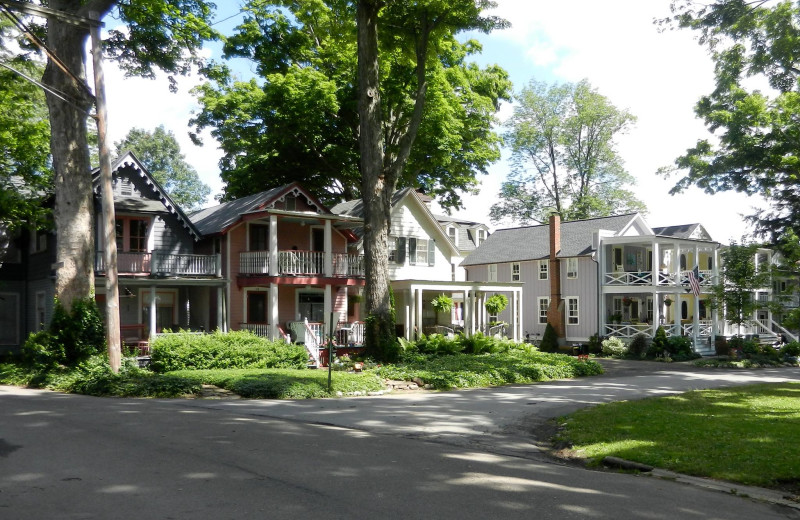 Vacation rental exterior at Chautauqua Institution.