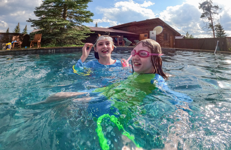 Outdoor pool at Vista Verde Ranch.