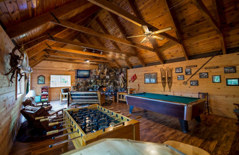 Resort lodge at Kabetogama Lake Association.