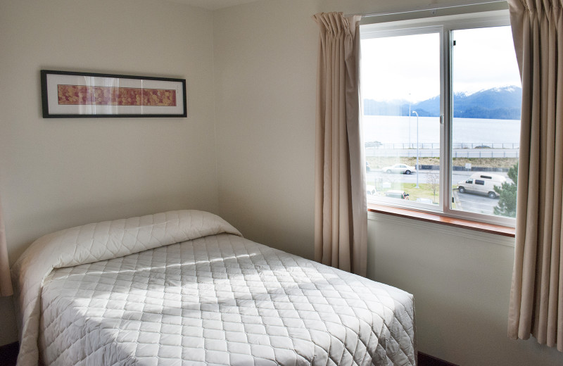 Guest room at Historic Sitka Hotel.