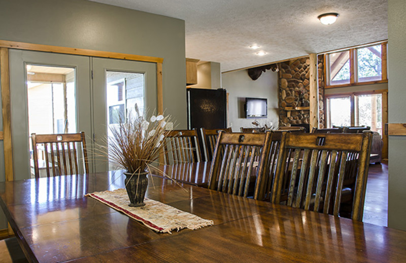 Dining room at Royal Moose Lodge.