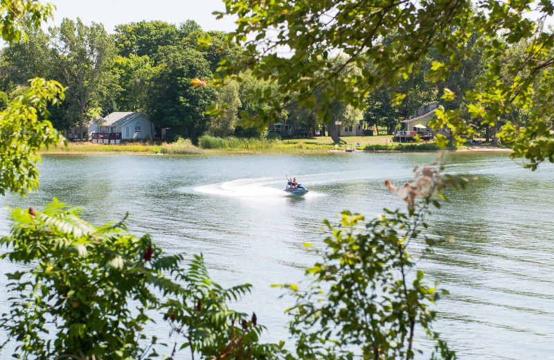 Lake view at Great Blue Resorts- Cherry Beach Resort.