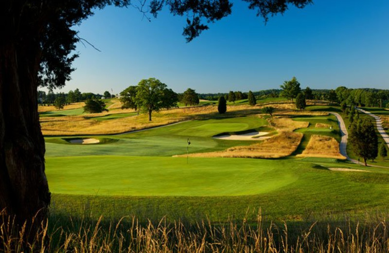 Golf course at French Lick Resort.