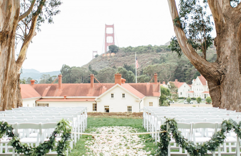 Weddings at Cavallo Point Lodge.