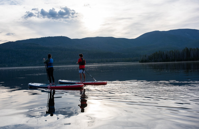 Paddle board at Grand Lake Lodge.