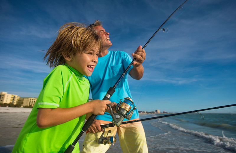 Fishing at TradeWinds Island Grand.