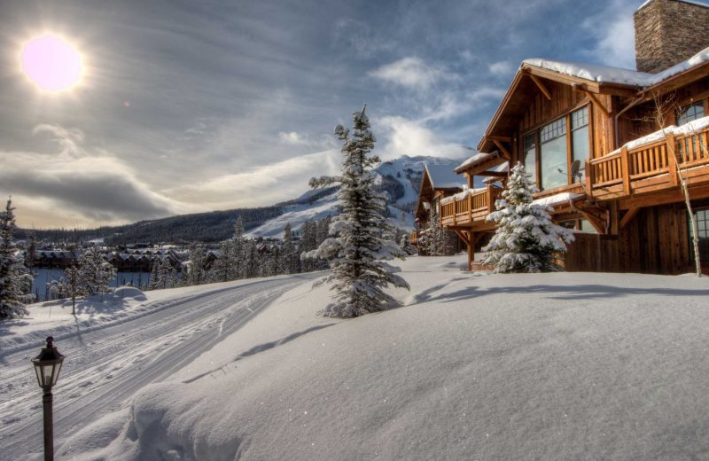 Rental exterior at Moonlight Rentals in Big Sky.