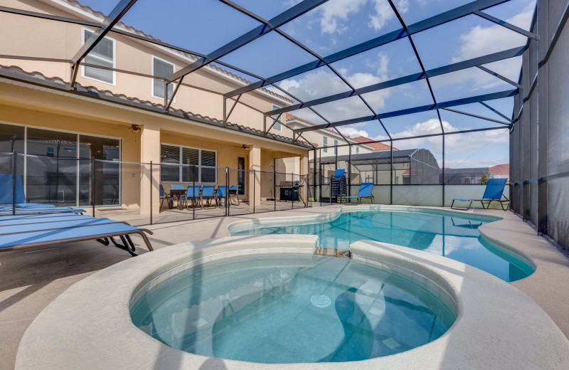 Rental pool at Reunion Vacation Homes.