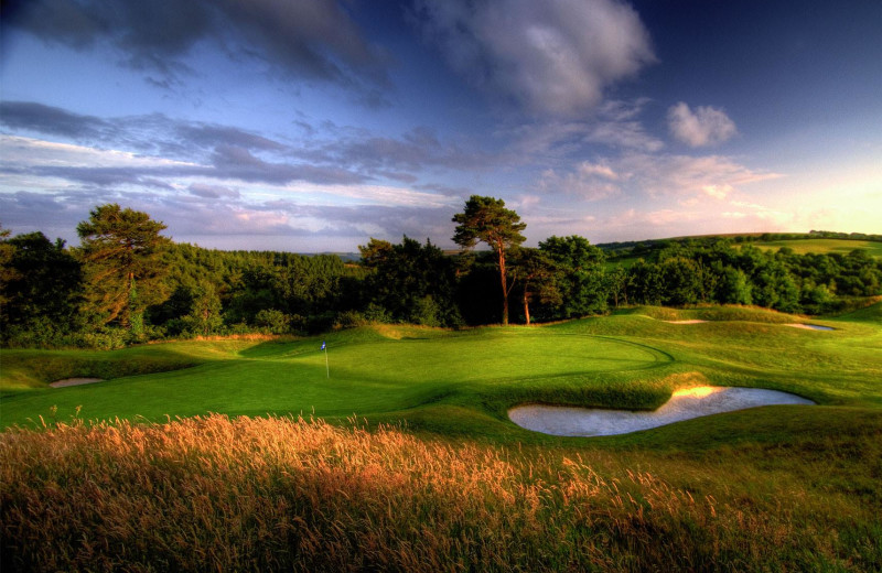 Golf course at St Mellion Hotel, Golf & Country Club.