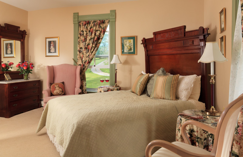 Guest room at Afton Mountain Bed and Breakfast.