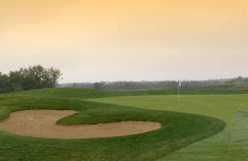 Golf course at Honey Creek Resort.