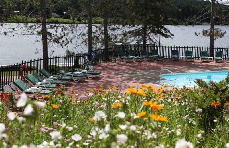 Outdoor pool at The Couples Resort.