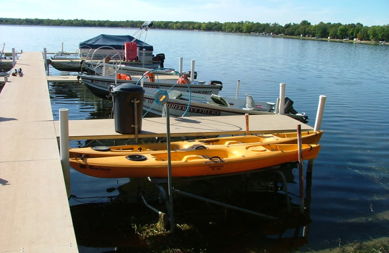 Dock at Fisherman Village Resort.