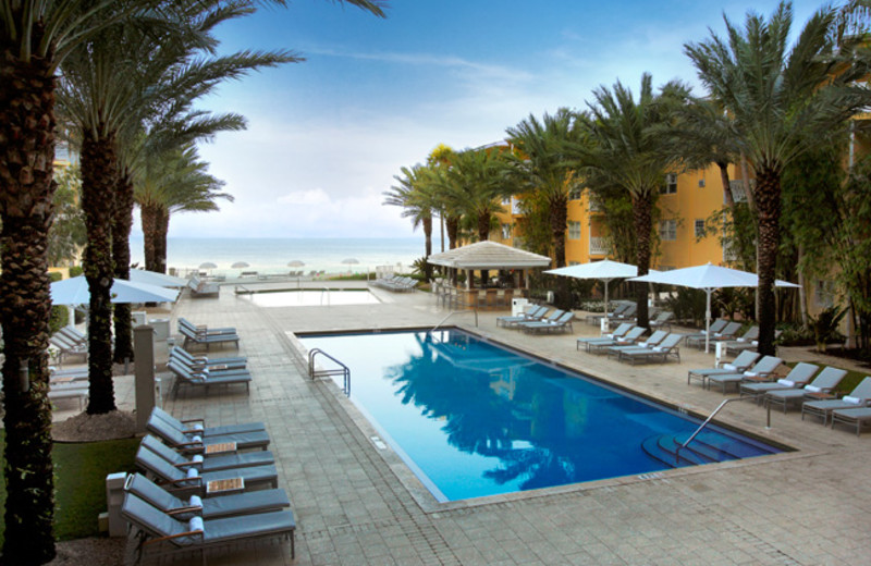 Outdoor pool at Edgewater Beach Hotel.