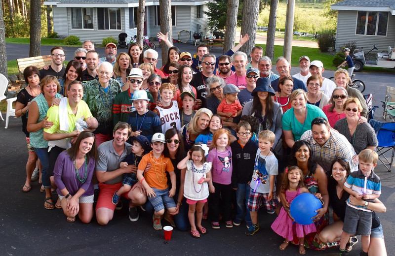 Groups at Nitschke's Northern Resort.