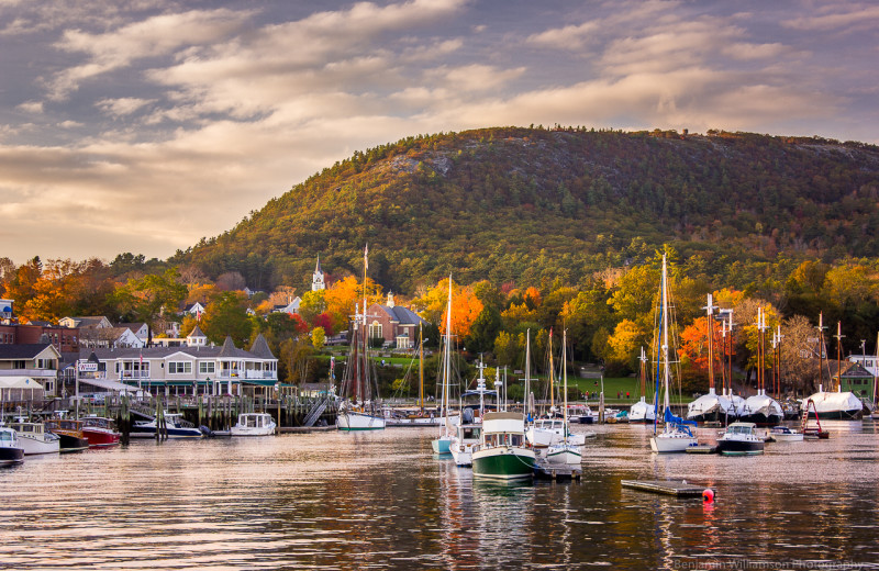 Fall at Mount Battie Motel.