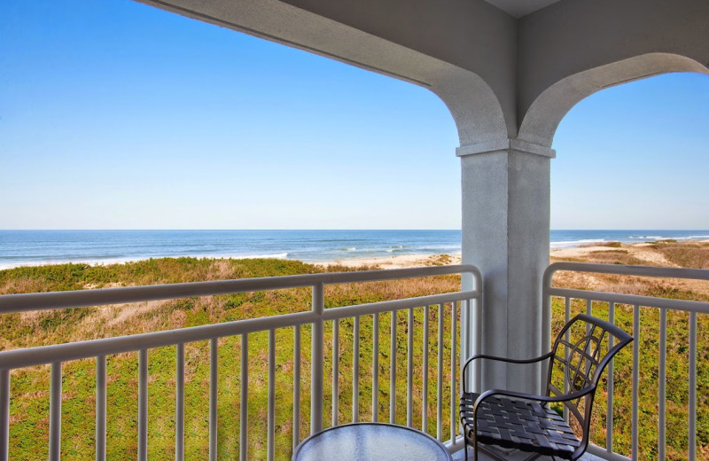 Balcony view at Hampton Inn & Suites Outer Banks/Corolla.