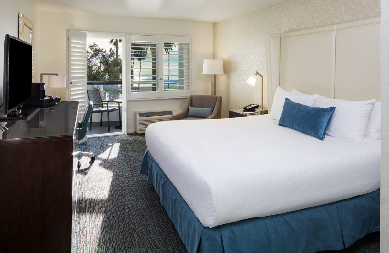 Guest room at Ocean View Hotel.