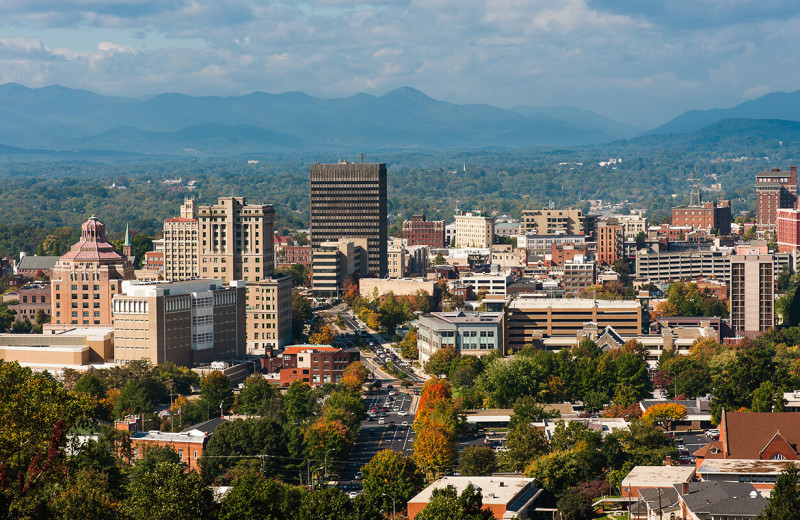 City view near Brookstone Lodge.