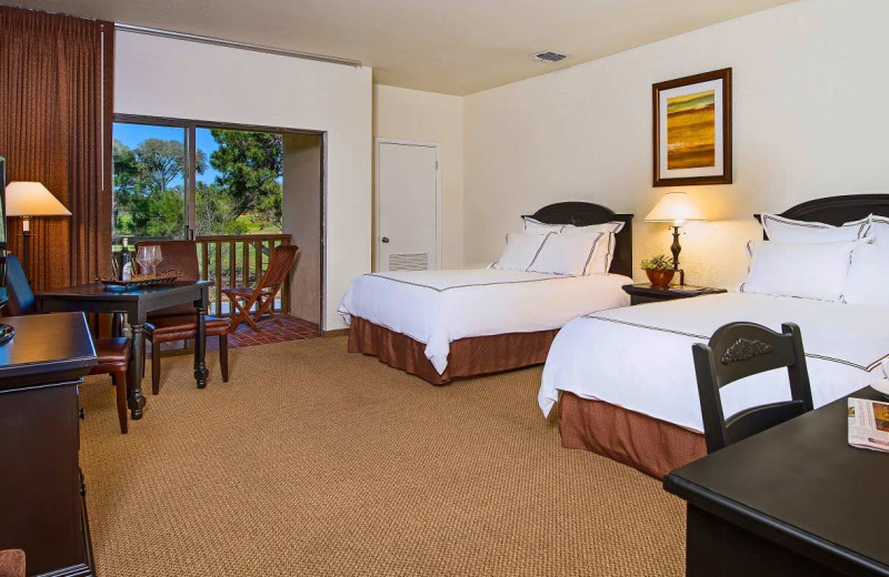 Guest room at Tapatio Springs Hill Country Resort.