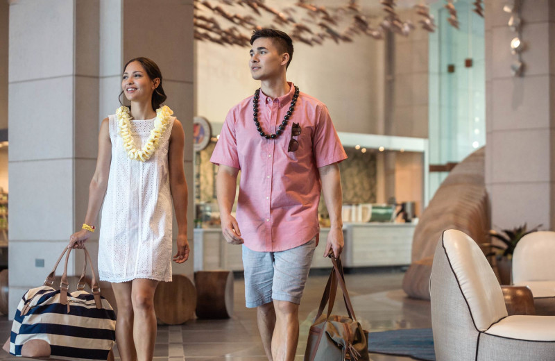 Couple at Prince Waikiki.