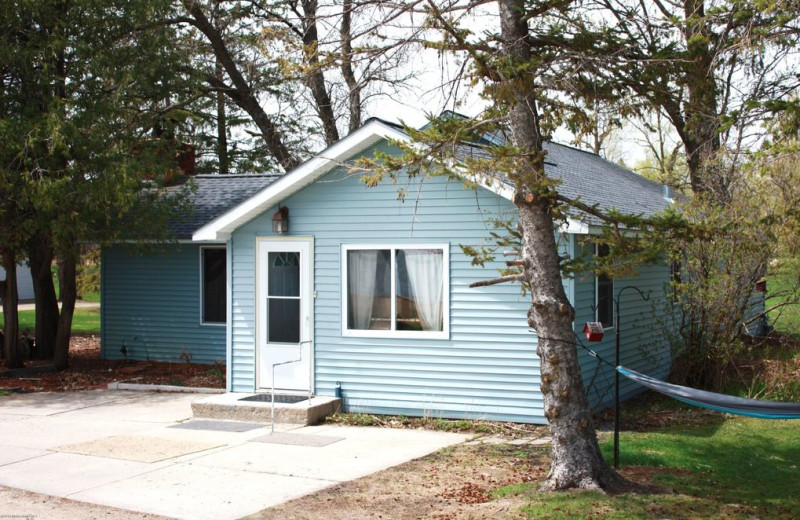 Cottage at Rush Lake Resort.