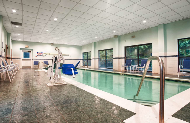 Indoor pool at Best Western Plus Brunswick Bath.