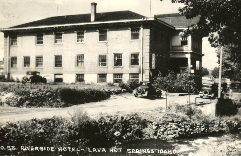 Historic photo of Riverside Hot Springs Inn & Spa.