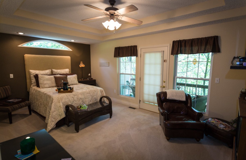 Guest room at The Inn at Harbour Ridge Bed and Breakfast.