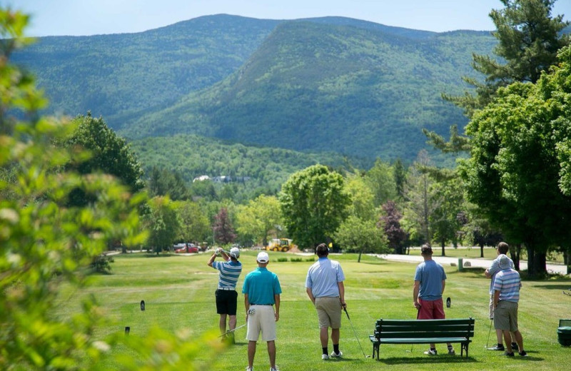 Golf at The Golden Eagle Lodge.