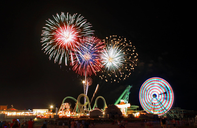 Wildwoods amusement park at Surf Song Beach Resort.