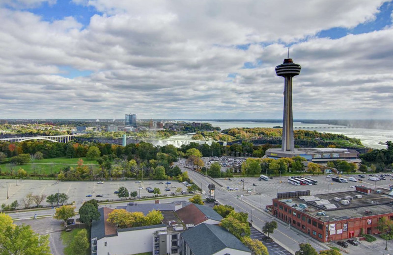 View from DoubleTree Fallsview Resort & Spa by Hilton - Niagara Falls.