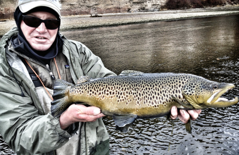Fishing at Teton Valley Lodge.