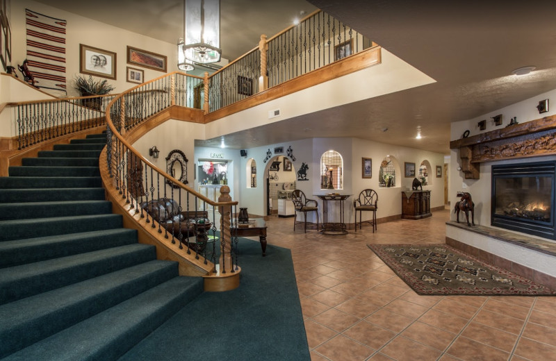 Lobby at The Snuggle Inn.