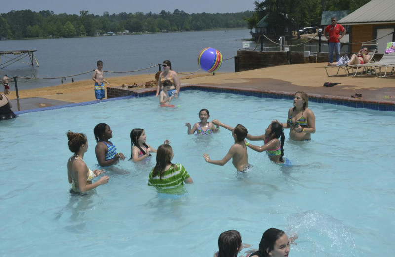 Pool at Yogi on the Lake.