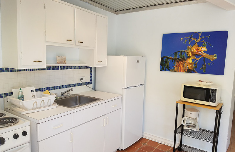 Guest kitchen at La Jolla Resort Hotel.