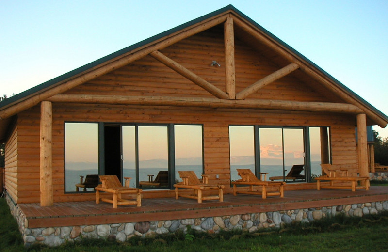 Cabin exterior at Deep Creek Fishing Club.