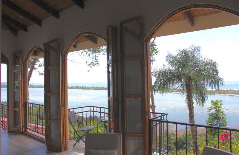 Guest room at El Castillo Boutique Luxury Hotel.