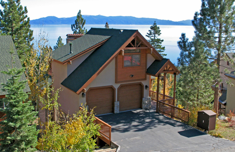 Rental exterior at Tahoe Getaways.