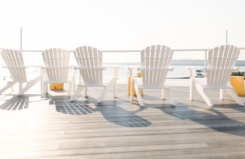 Deck at 250 Main Hotel.