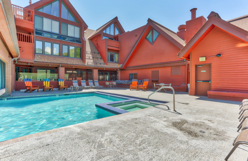 Rental pool at Park City Rental Properties.