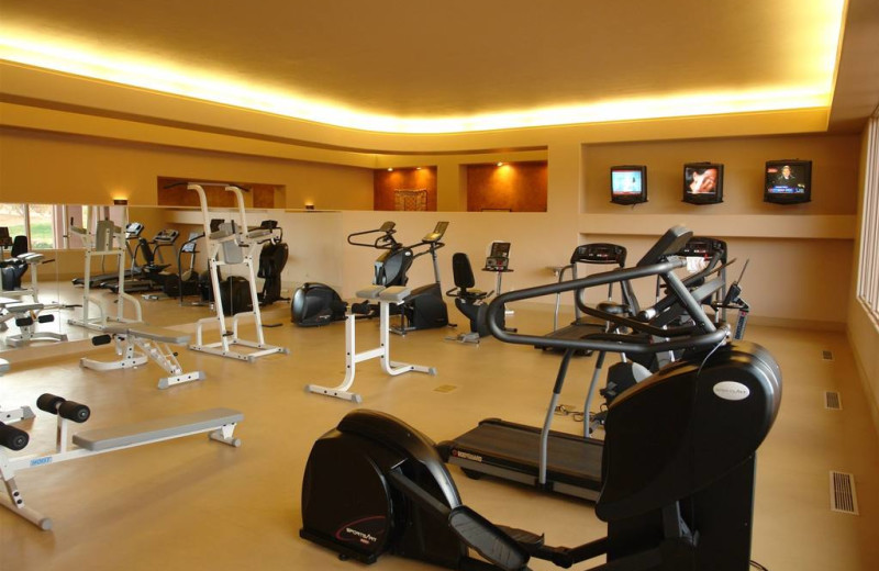 Fitness room at The Inn at Entrada.