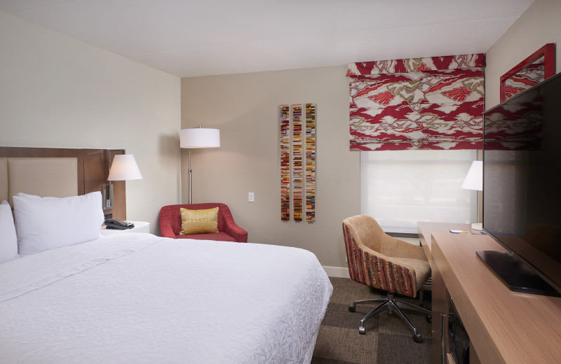 Guest room at Hampton Inn Phoenix-Scottsdale at Shea Blvd.