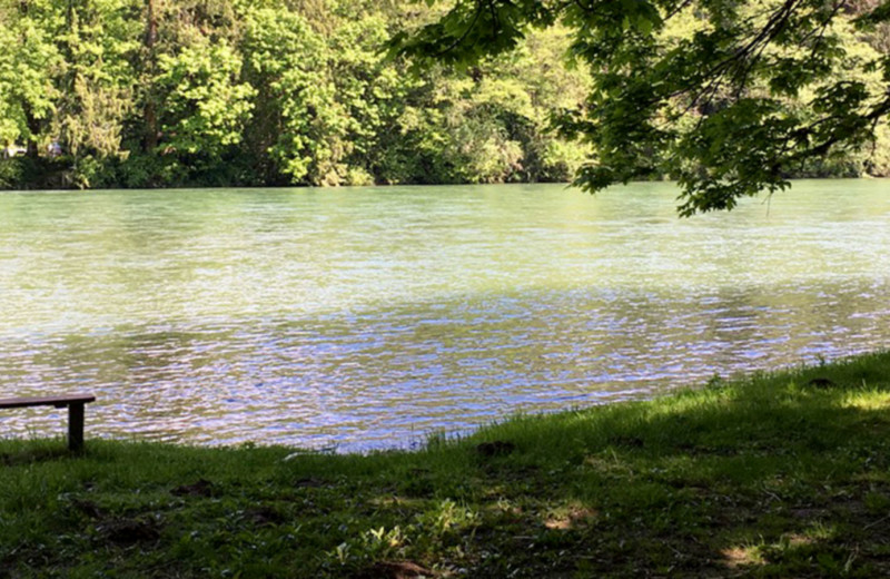 River at Glacier Peak Resort.