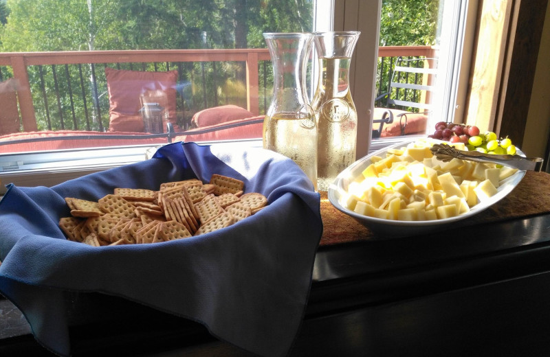 Breakfast at Silver Fox Inn.