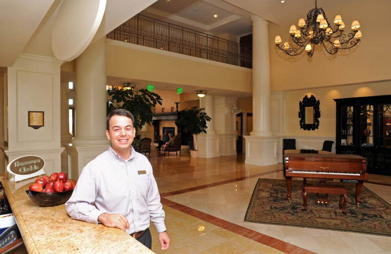 Lobby view at Sandestin Golf Resort.